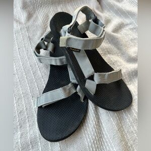 Teva Black and Gray Women's Sandals